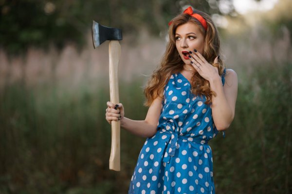 Прикольные женщина