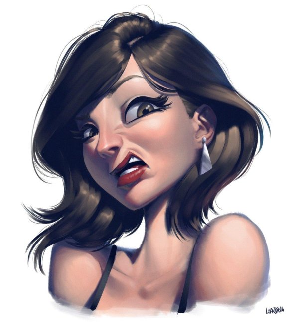 карикатура портрет