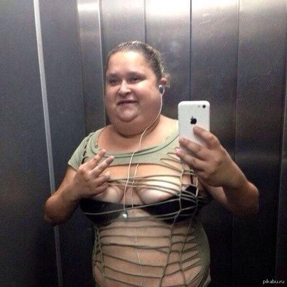 селфи толстушек