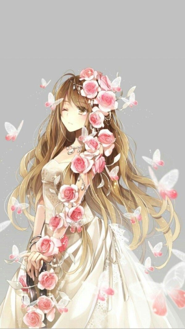 аниме с цветами