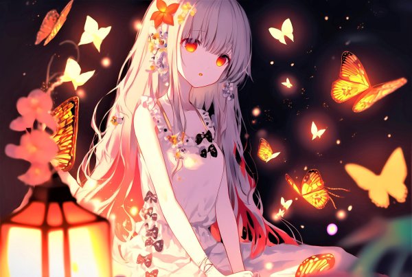 аниме девушки 16