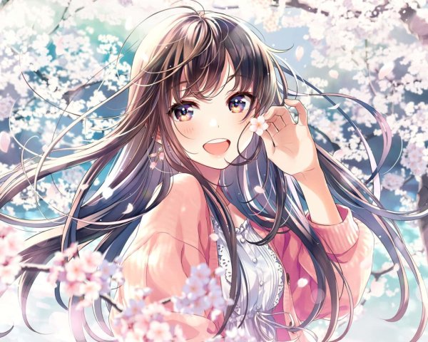 девушек аниме