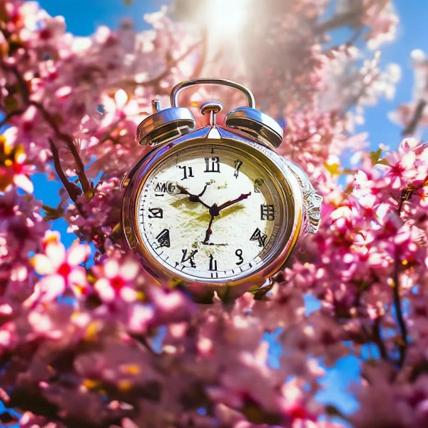 весенние часы