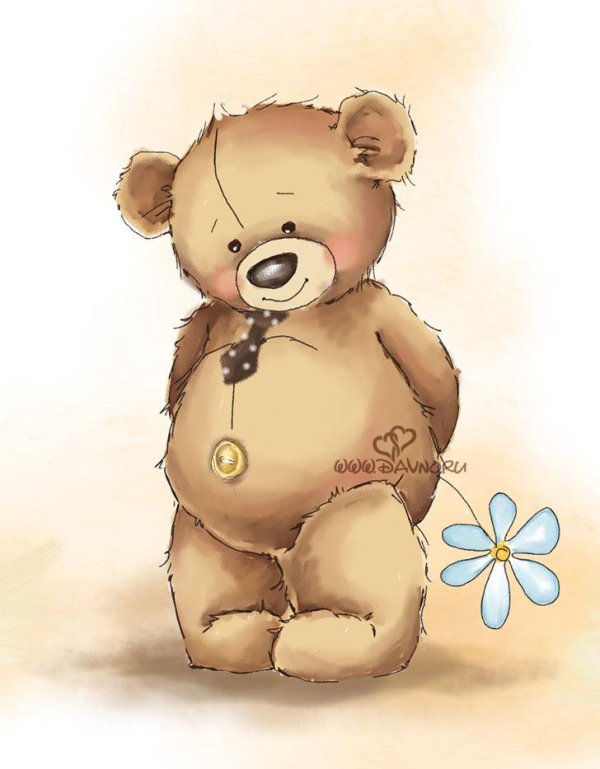 милые рисунки мишек
