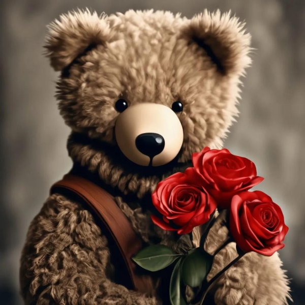 мишка красивый