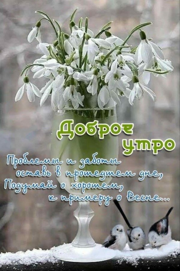 утра доброго весеннего