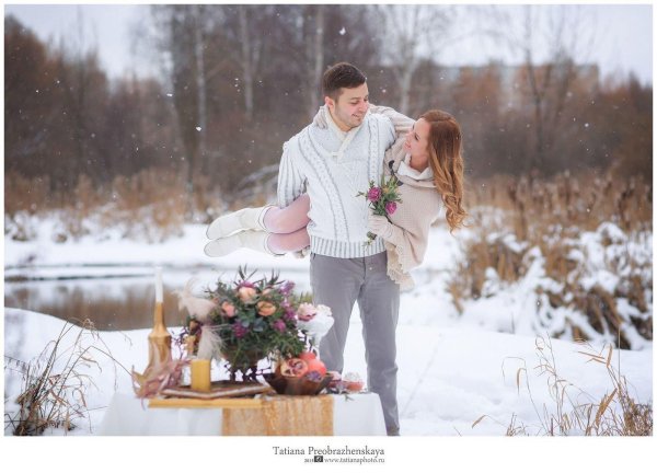 зимние свадьбы