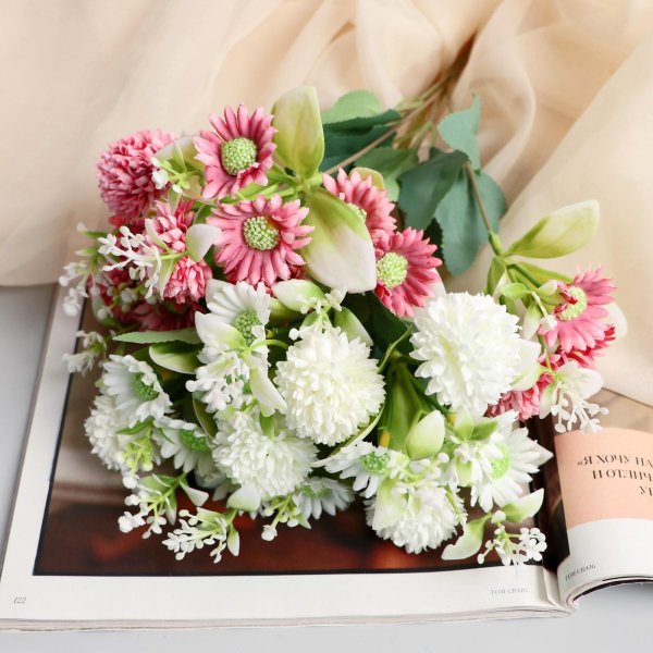 хризантемы искусственные