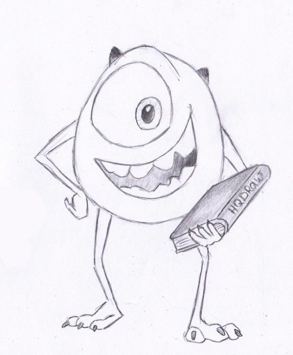 майк вазовский срисовать