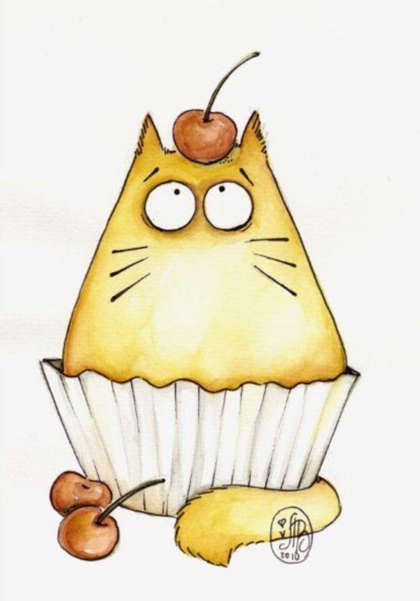 рисованные коты