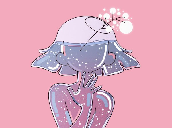 космическая женщина