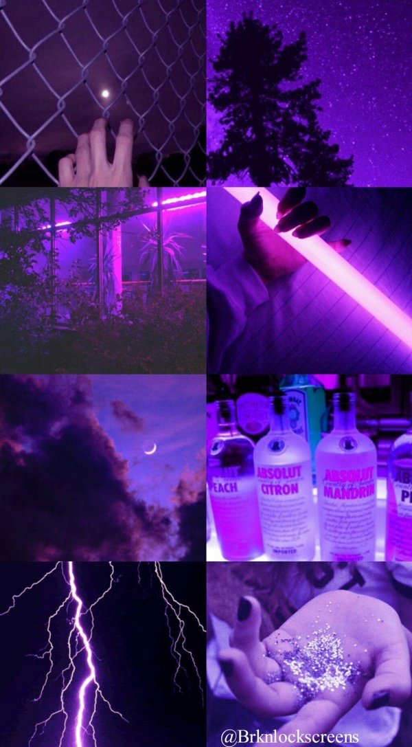 фиолетовый предметы для эстетики