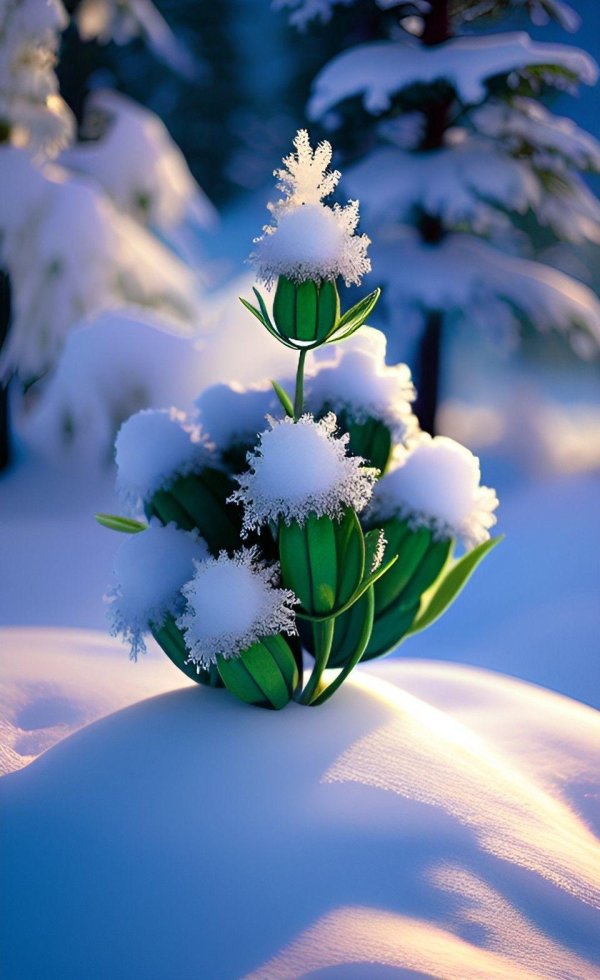 доброго утра зимнего