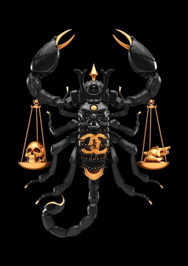 злой скорпион