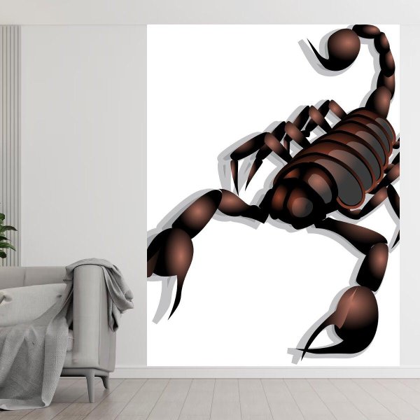 модульная картина скорпион