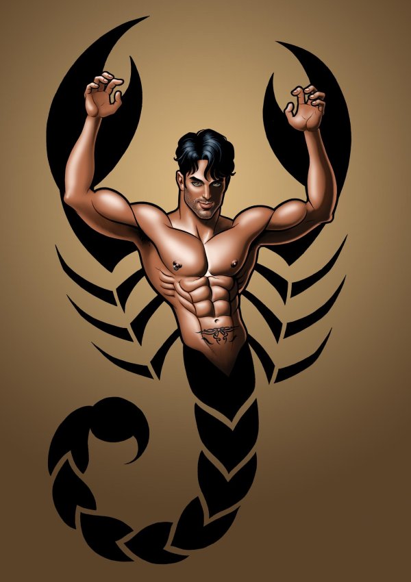 мужчина скорпион