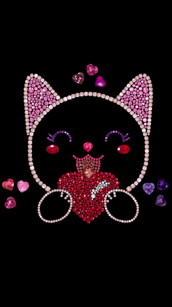 аппликации стразами