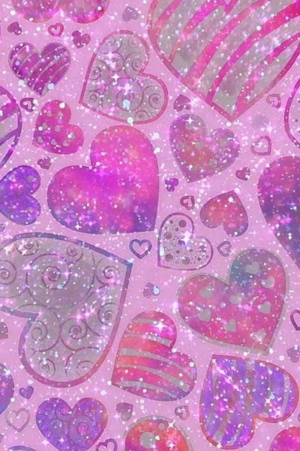 красивые фоны с сердечками