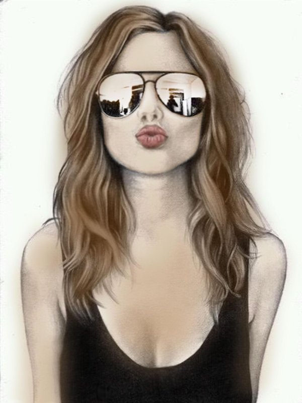 модные рисунки