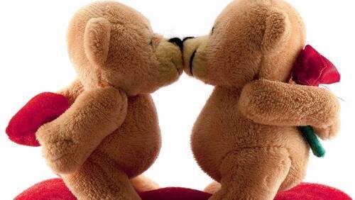 обнимашки мишки