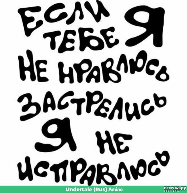 если я тебе не нравлюсь застрелись