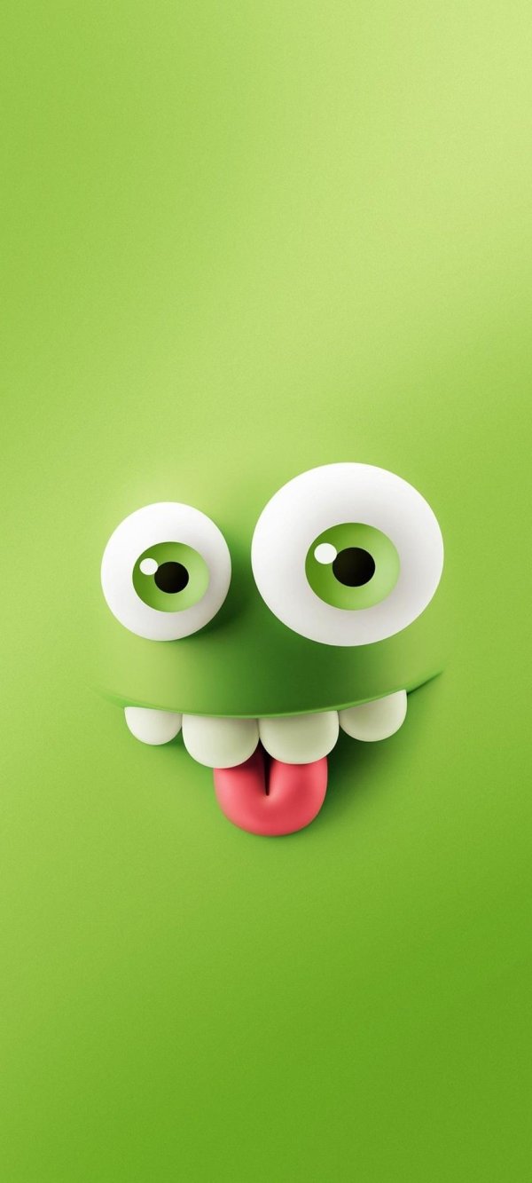 зеленый монстрик