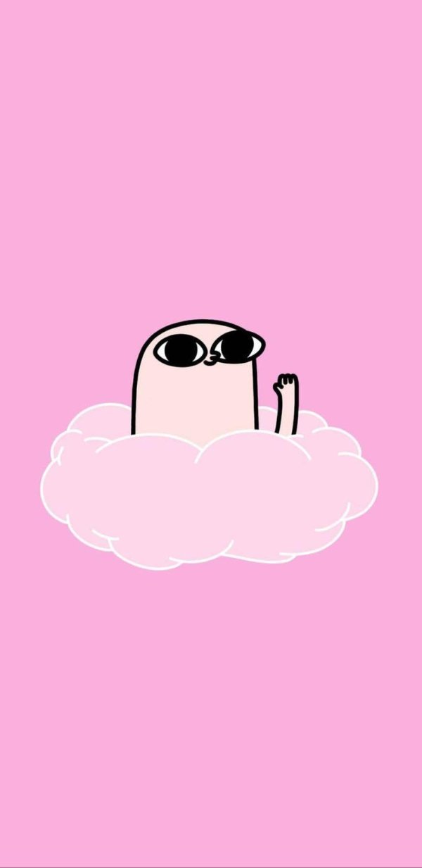 розовый чудик