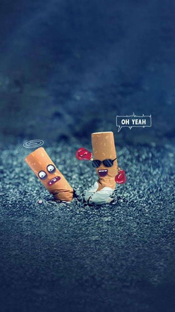 бычки сигарет