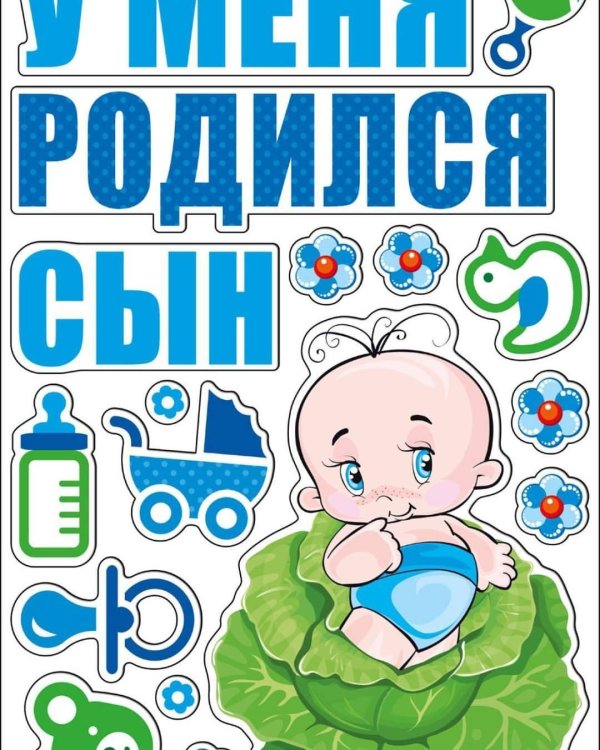 родился сын