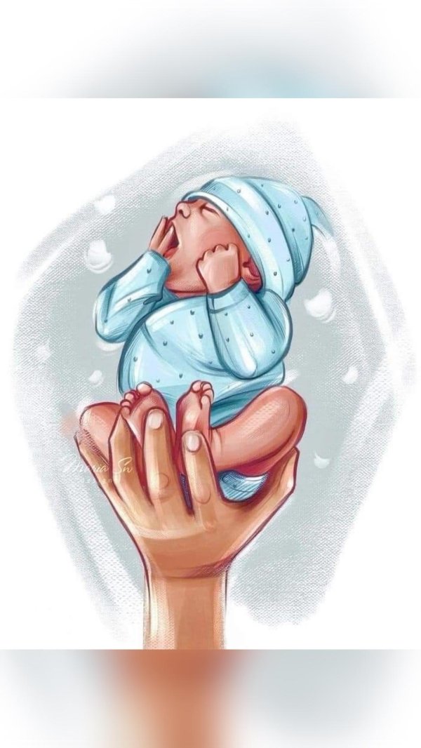 новорожденный арт