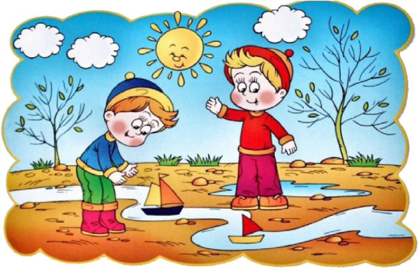 весна для дошкольников