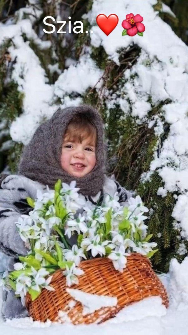 зимняя фотосессия