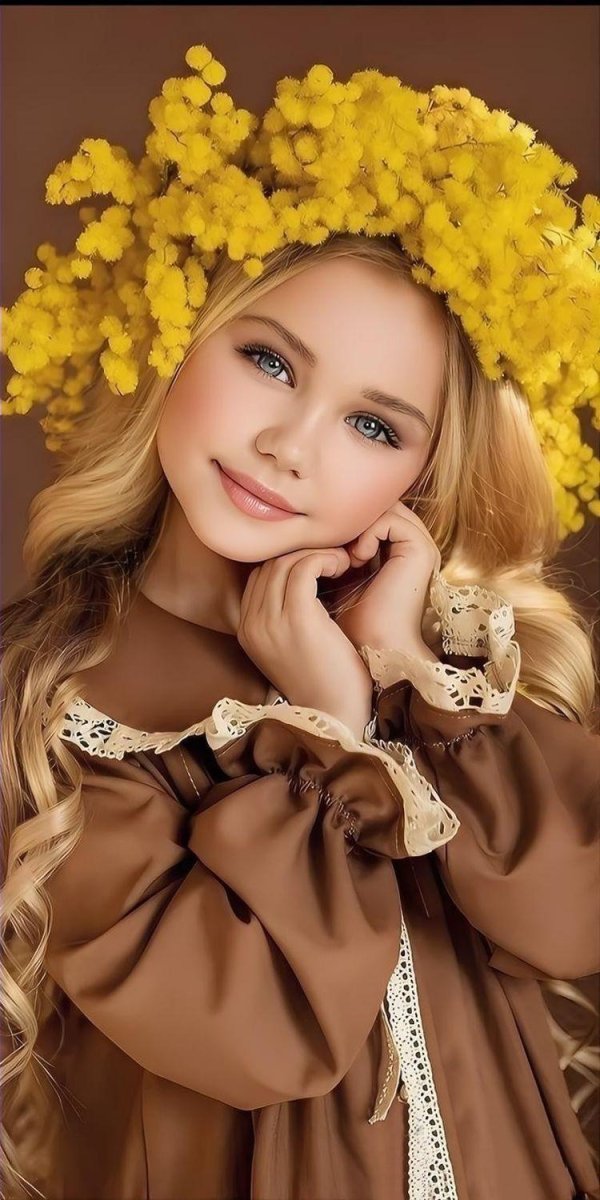 маленькая девочка красивая