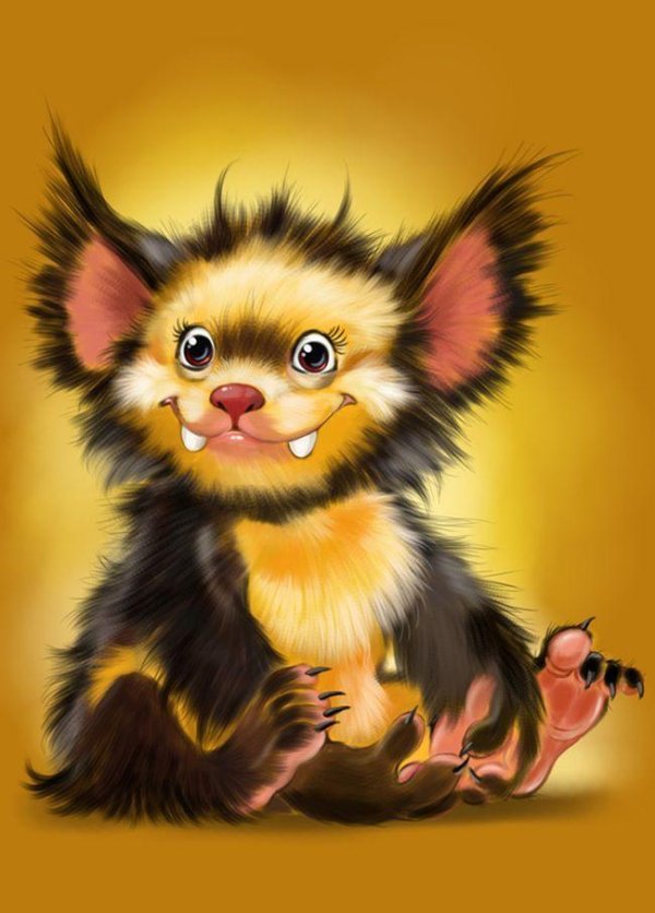 мультяшные зверушки