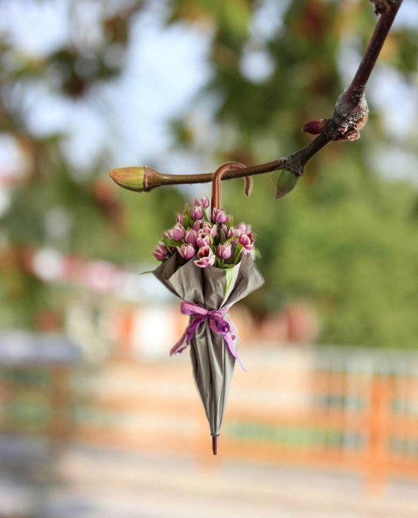 поделка зонтик