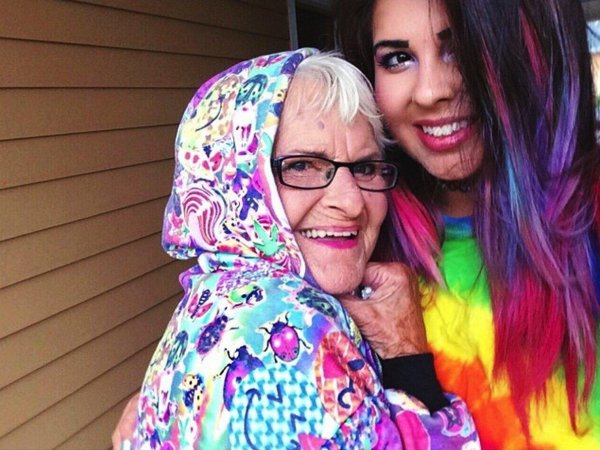 современная бабушка