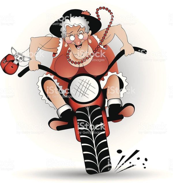 смешные старушки рисунки