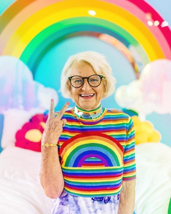 современная бабушка