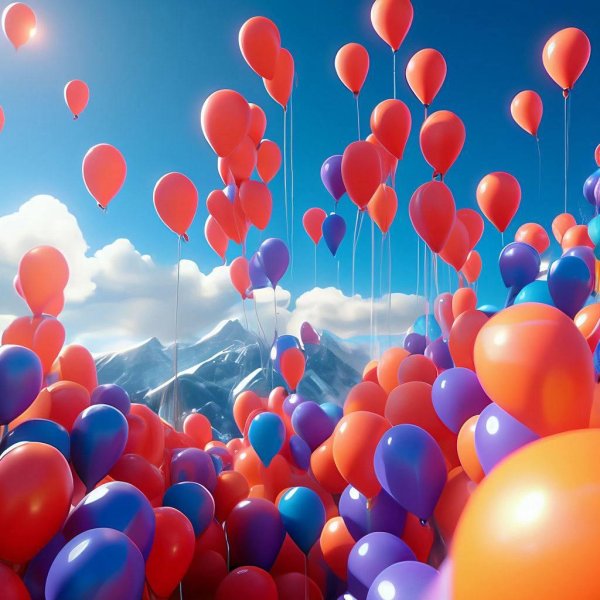 воздушном шаре