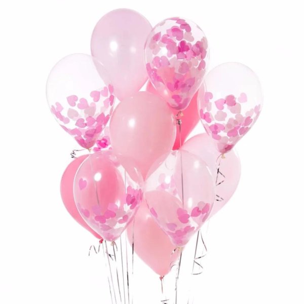 шарики розовые