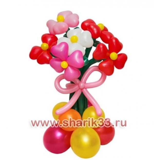 букет из шариков
