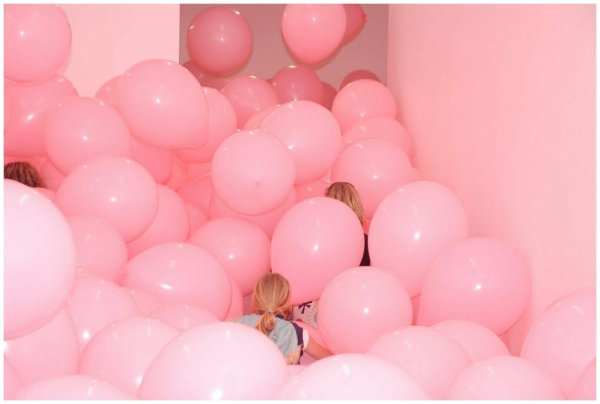 розовые шарики