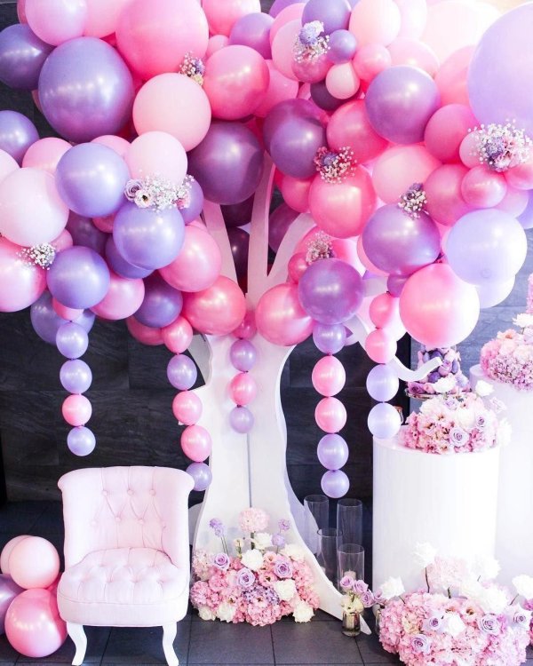 украшение шарами