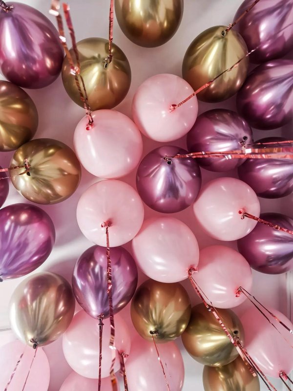 воздушные шарики под потолок