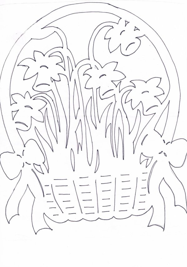 пасхальные вытынанки