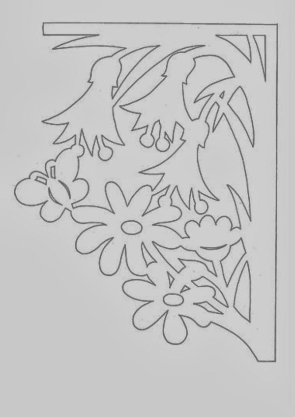 вытынанки весенние