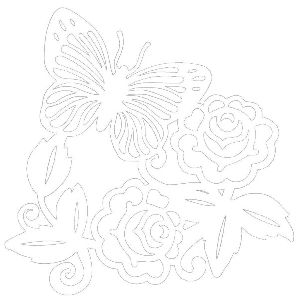 вытынанка цветов