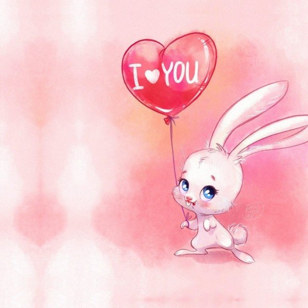 зайка рисунок