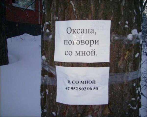 смешная надпись