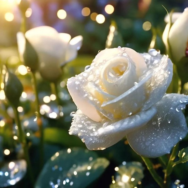 красивая роза